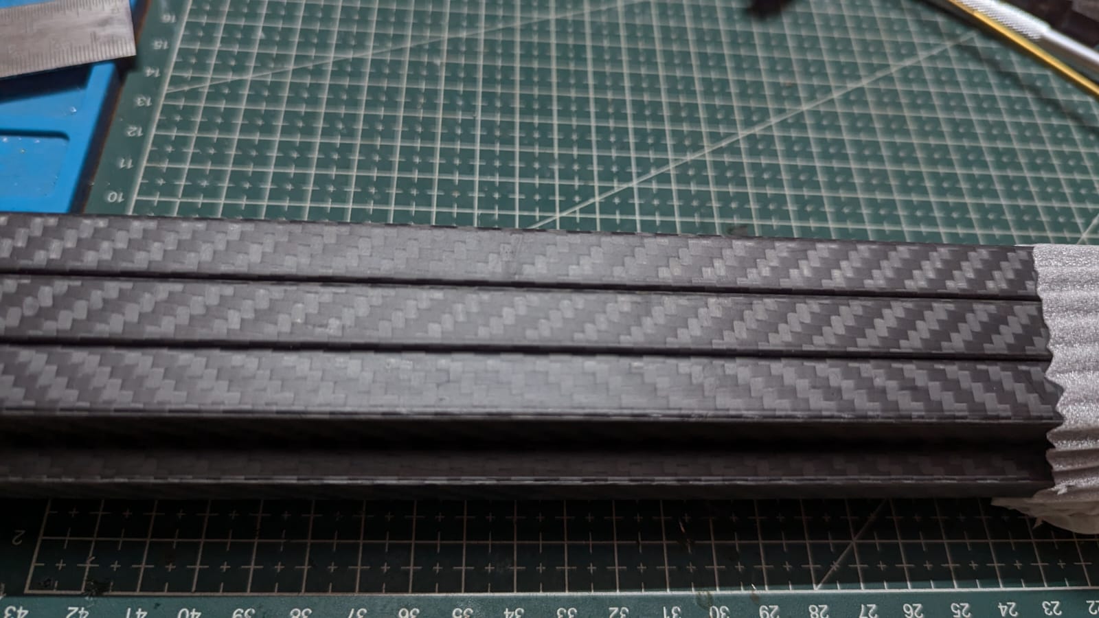 3K Carbon Fiber Square Tube | High Strength Lightweight Pultruded Carbon Fiber Hollow Rod | Matte Finish | For RC, Drone, DIY, Robotics & Industrial Applications